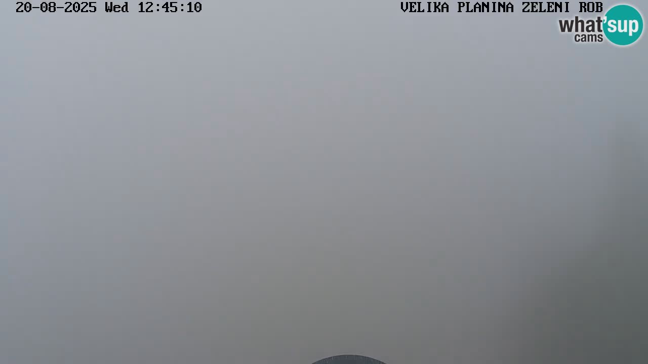 Zeleni Rob – Webcam live | Velika Planina