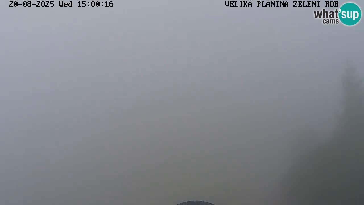 Zeleni Rob – Webcam live | Velika Planina