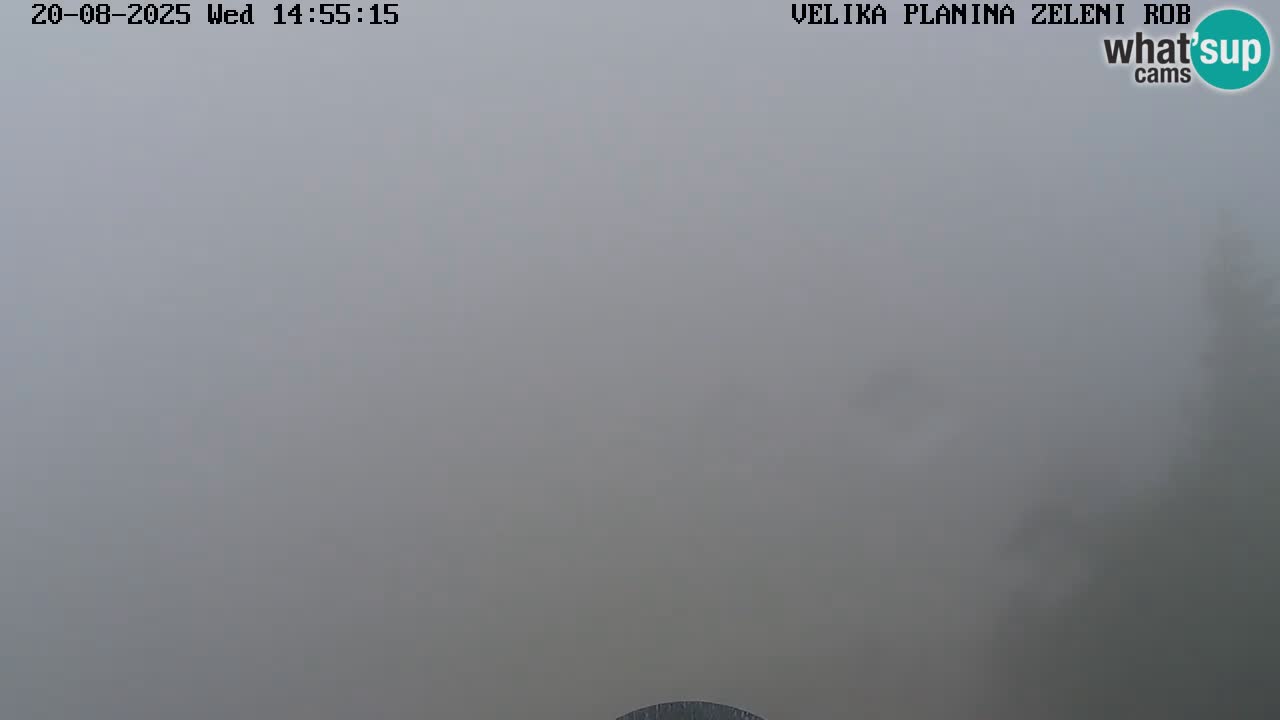 Zeleni Rob – Webcam live | Velika Planina