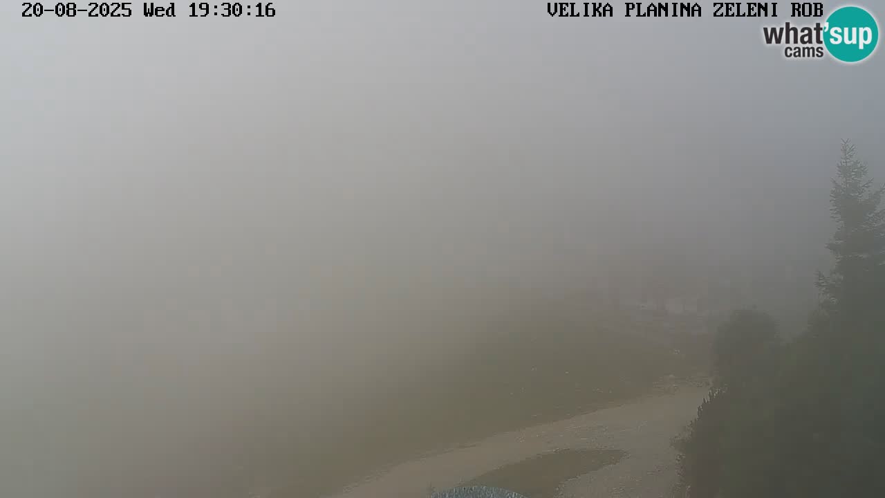 Zeleni Rob | Webcam live Velika Planina