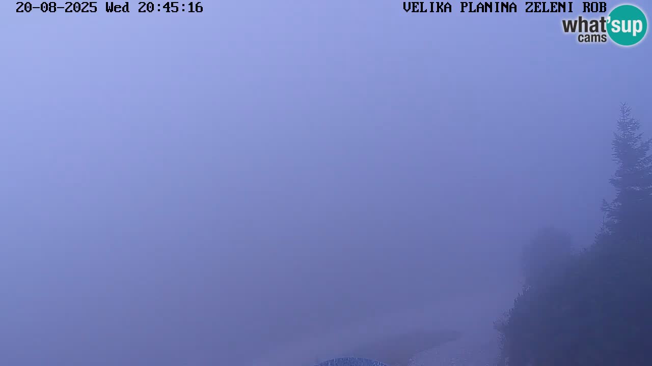 Zeleni Rob – Webcam live | Velika Planina