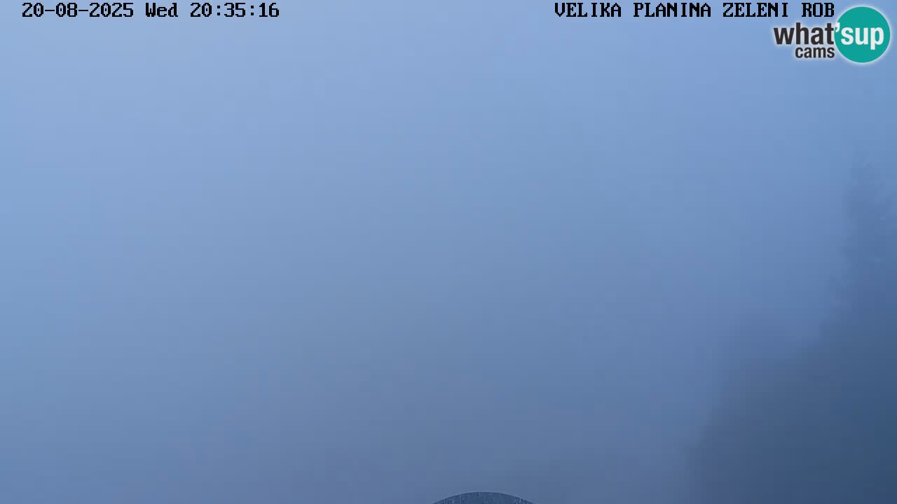 Zeleni Rob – Webcam live | Velika Planina