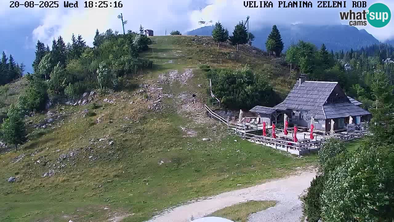 Zeleni Rob – Webcam live | Velika Planina