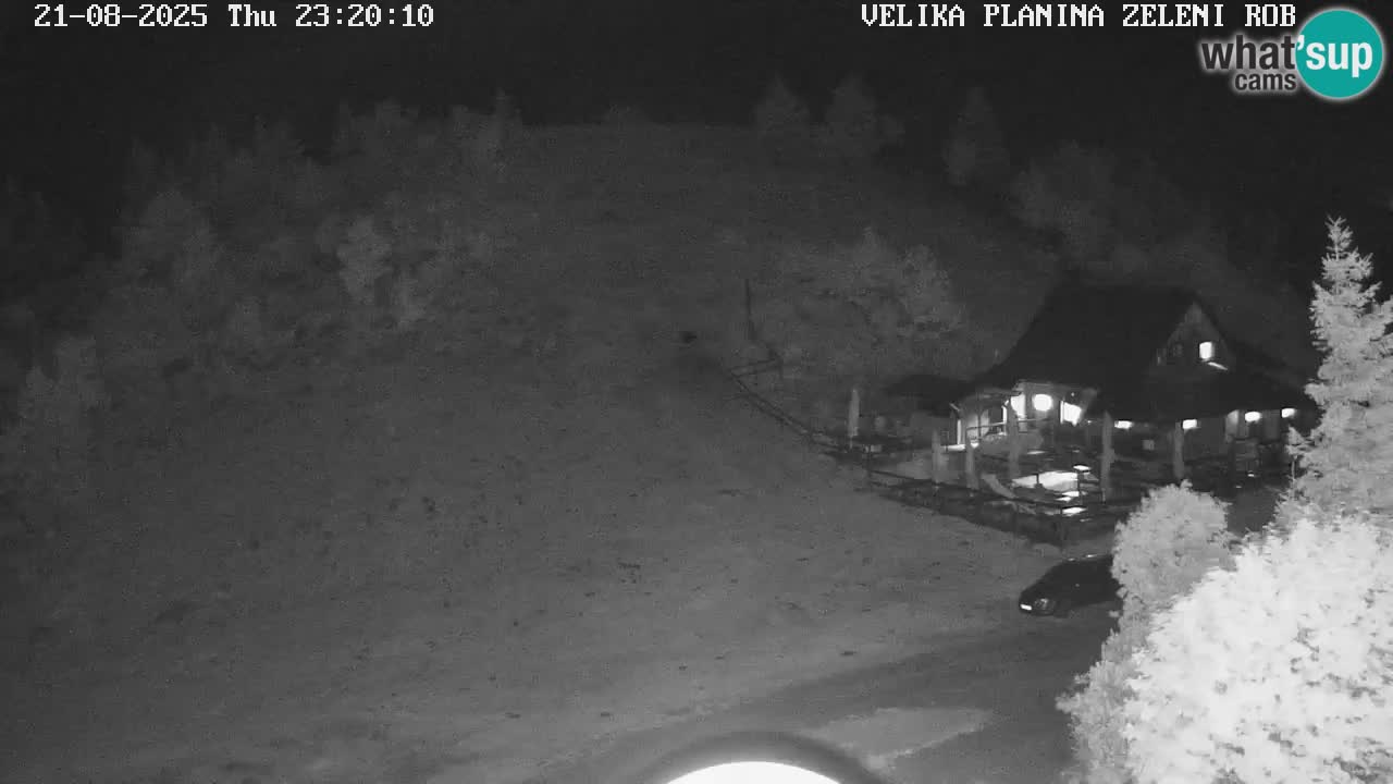 Zeleni Rob – Webcam live | Velika Planina