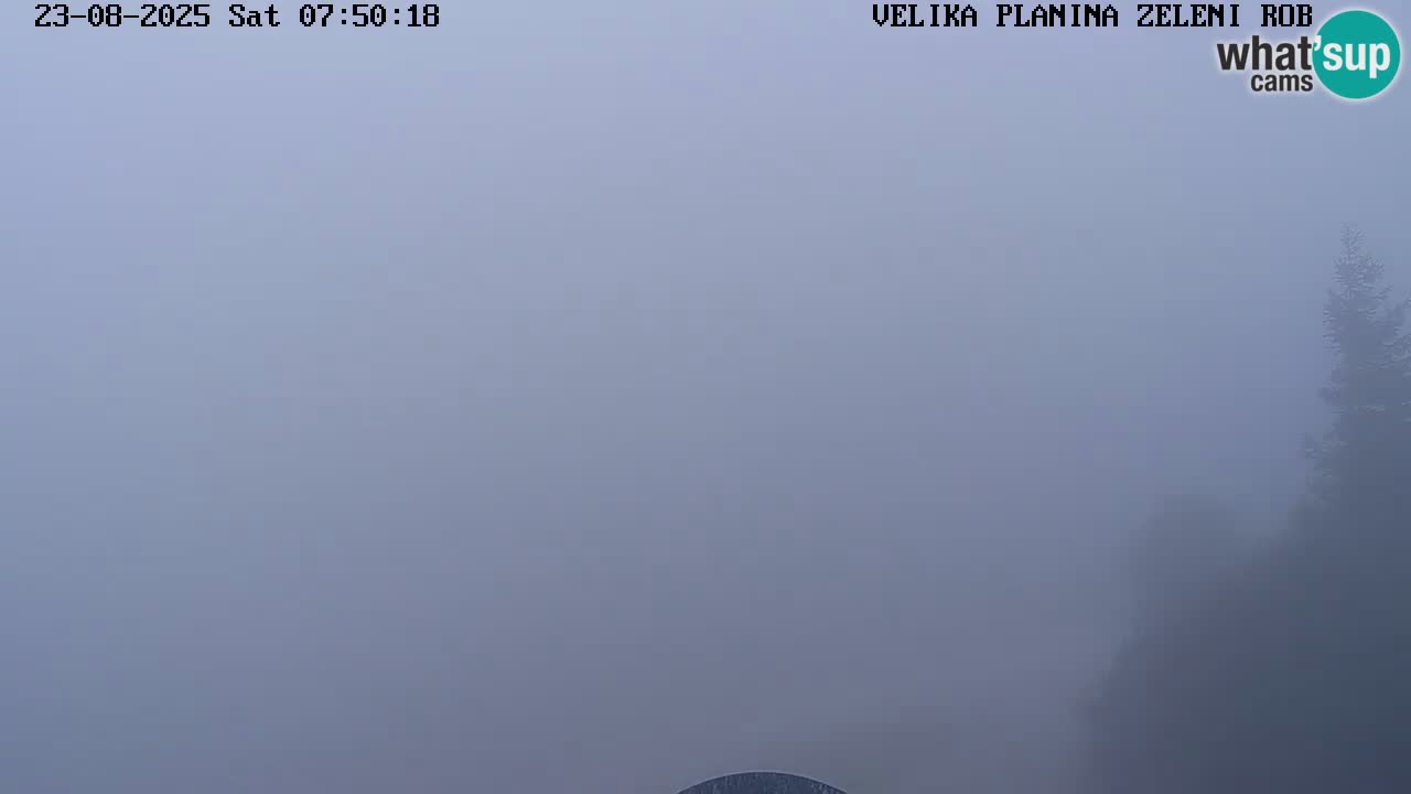 Zeleni Rob – Webcam live | Velika Planina