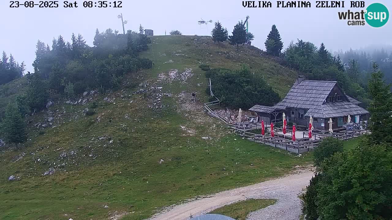 Zeleni Rob – Webcam live | Velika Planina
