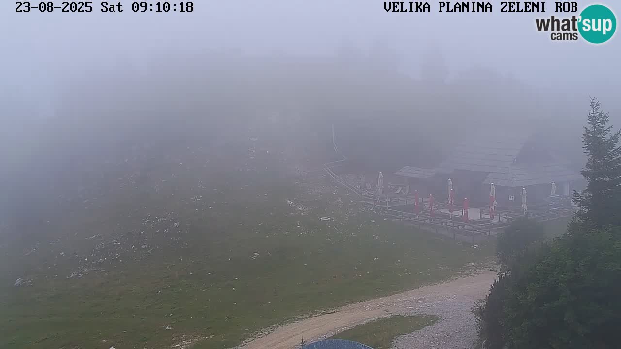 Zeleni Rob – Webcam live | Velika Planina