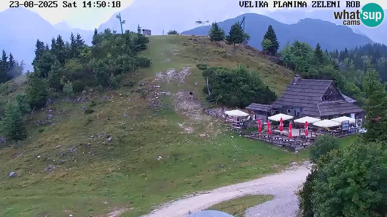 Zeleni Rob – Webcam live | Velika Planina