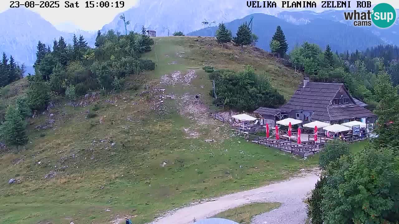 Zeleni Rob – Webcam live | Velika Planina
