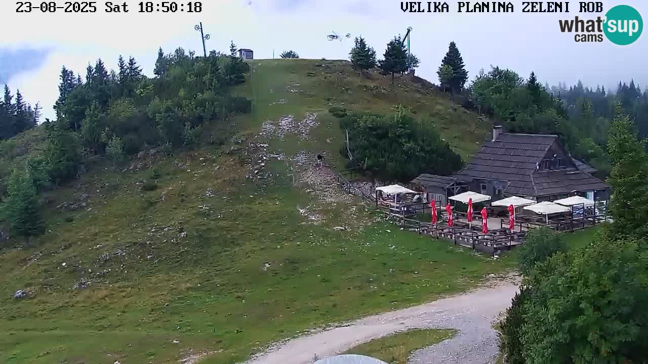 Zeleni Rob – Webcam live | Velika Planina