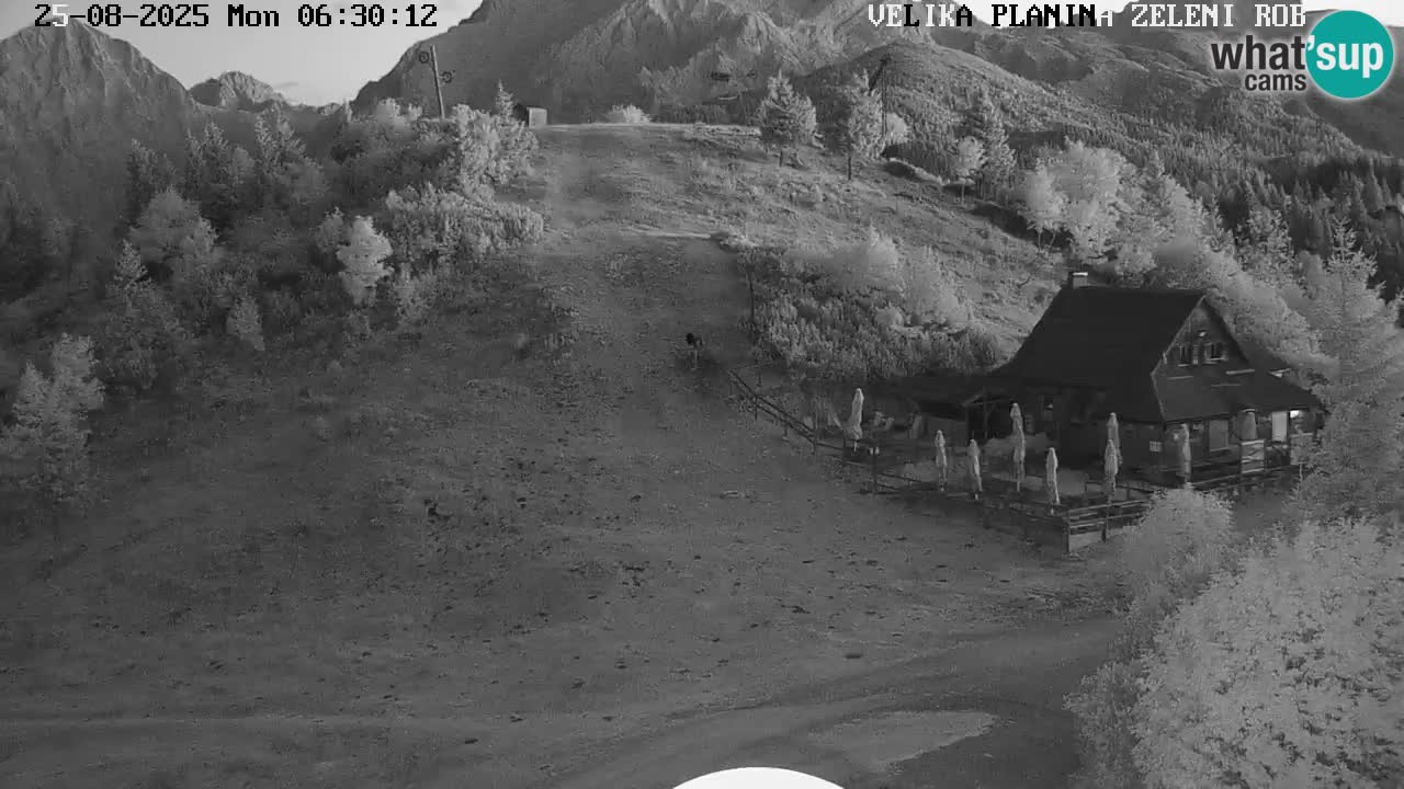 Zeleni Rob – Webcam live | Velika Planina