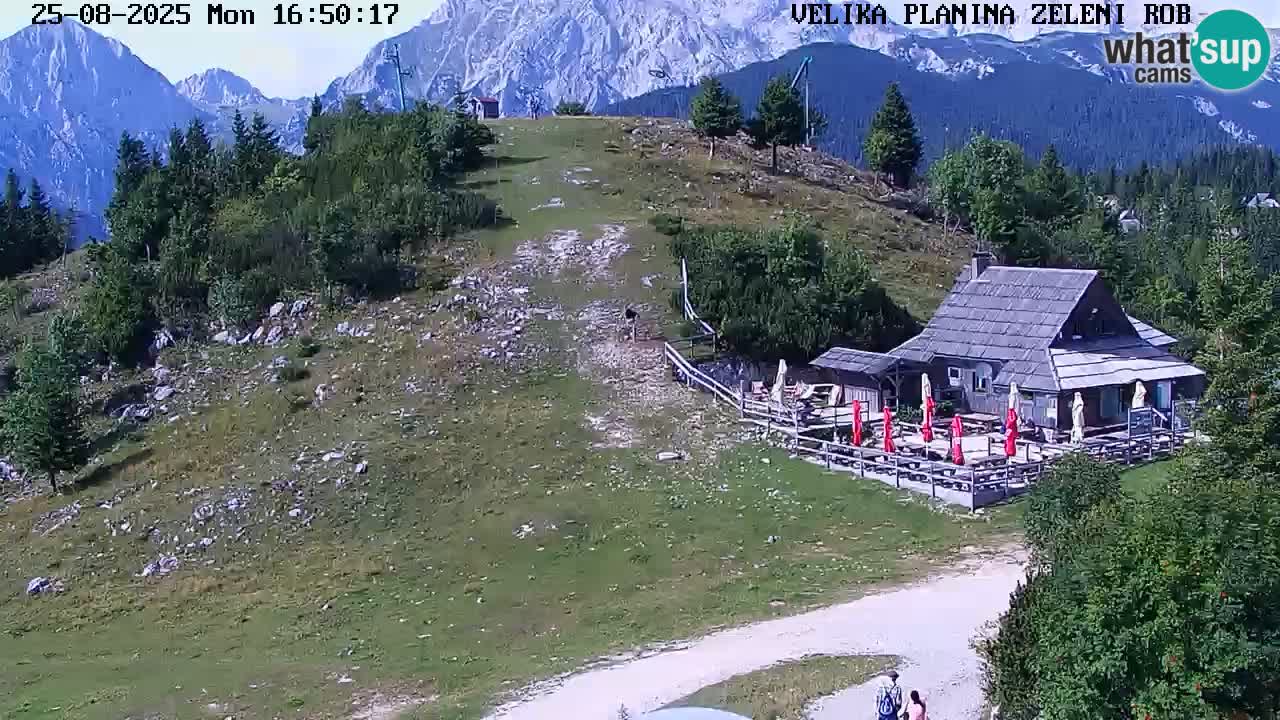 Zeleni Rob – Webcam live | Velika Planina