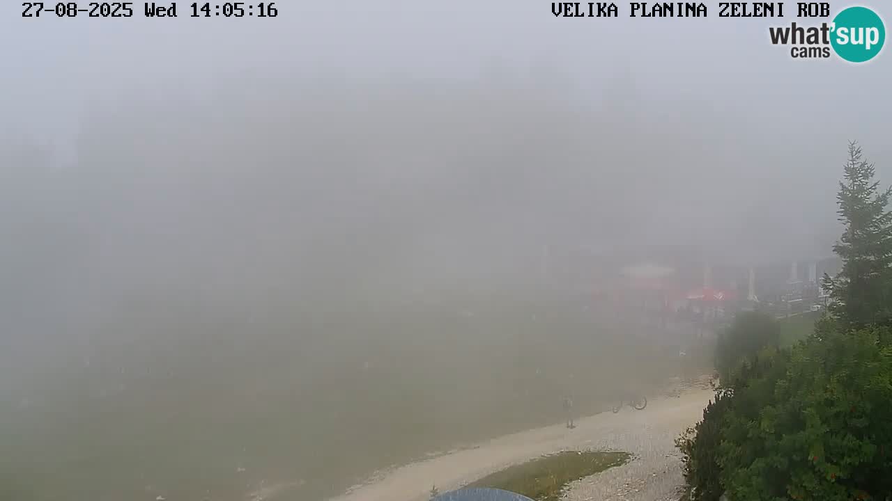 Zeleni Rob | Web kamera Velika Planina