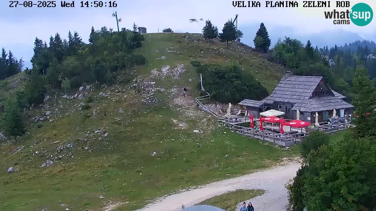 Zeleni Rob | Webcam live Velika Planina