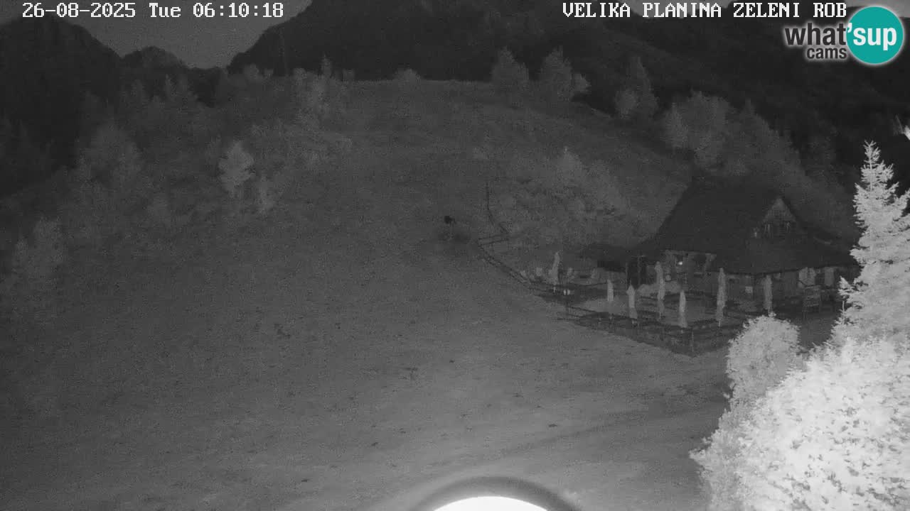 Zeleni Rob – Webcam live | Velika Planina