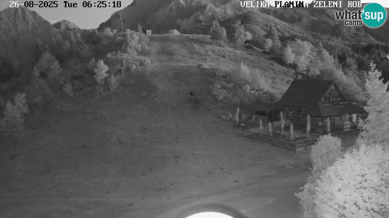 Zeleni Rob – Webcam live | Velika Planina