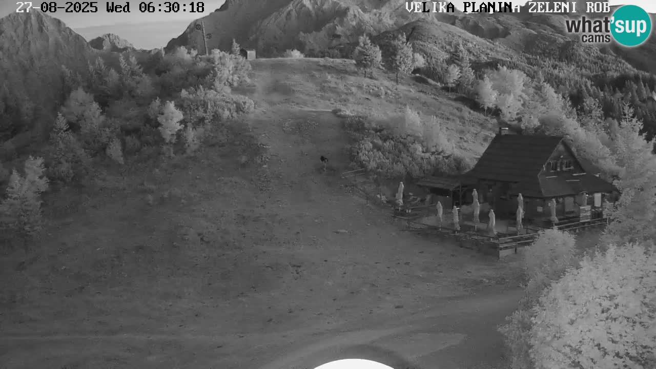 Zeleni Rob – Webcam live | Velika Planina
