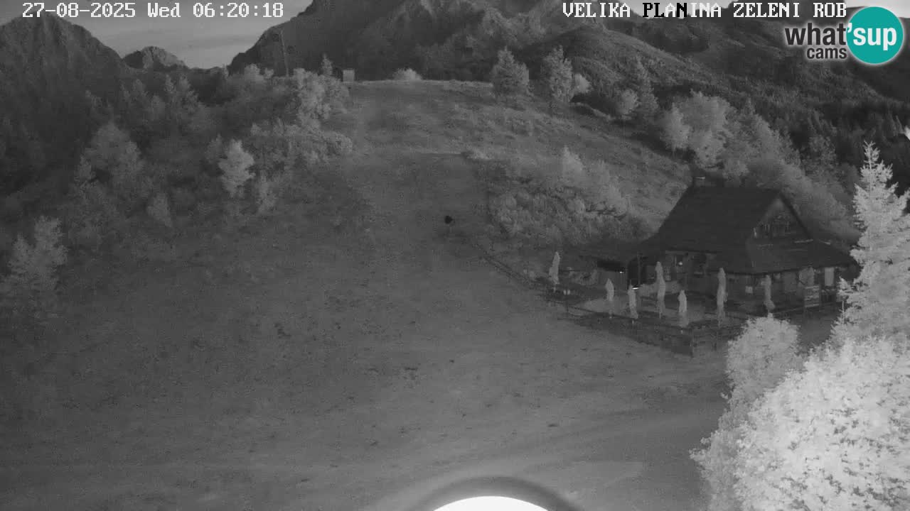 Zeleni Rob – Webcam live | Velika Planina