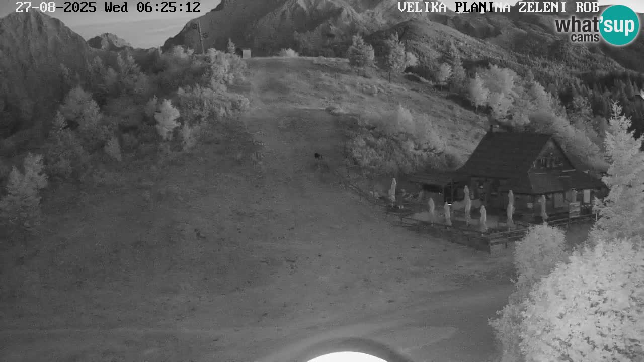 Zeleni Rob – Webcam live | Velika Planina