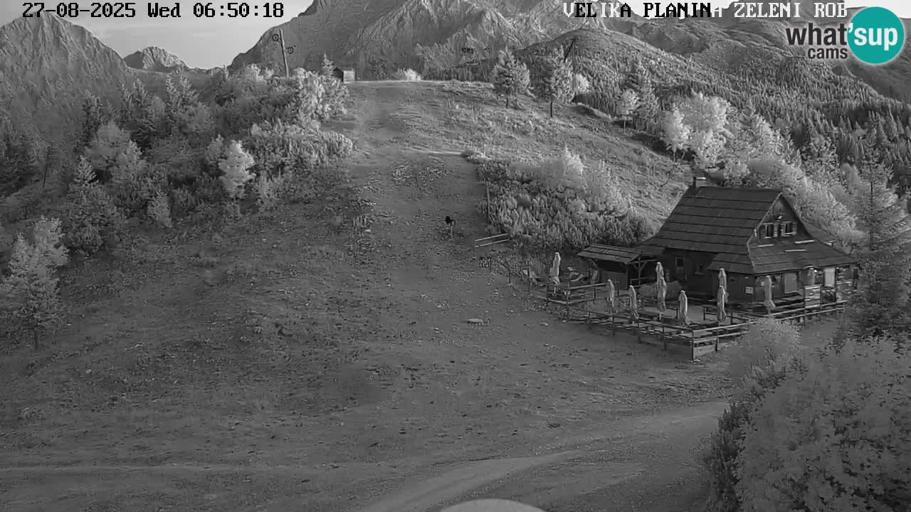 Zeleni Rob – Webcam live | Velika Planina