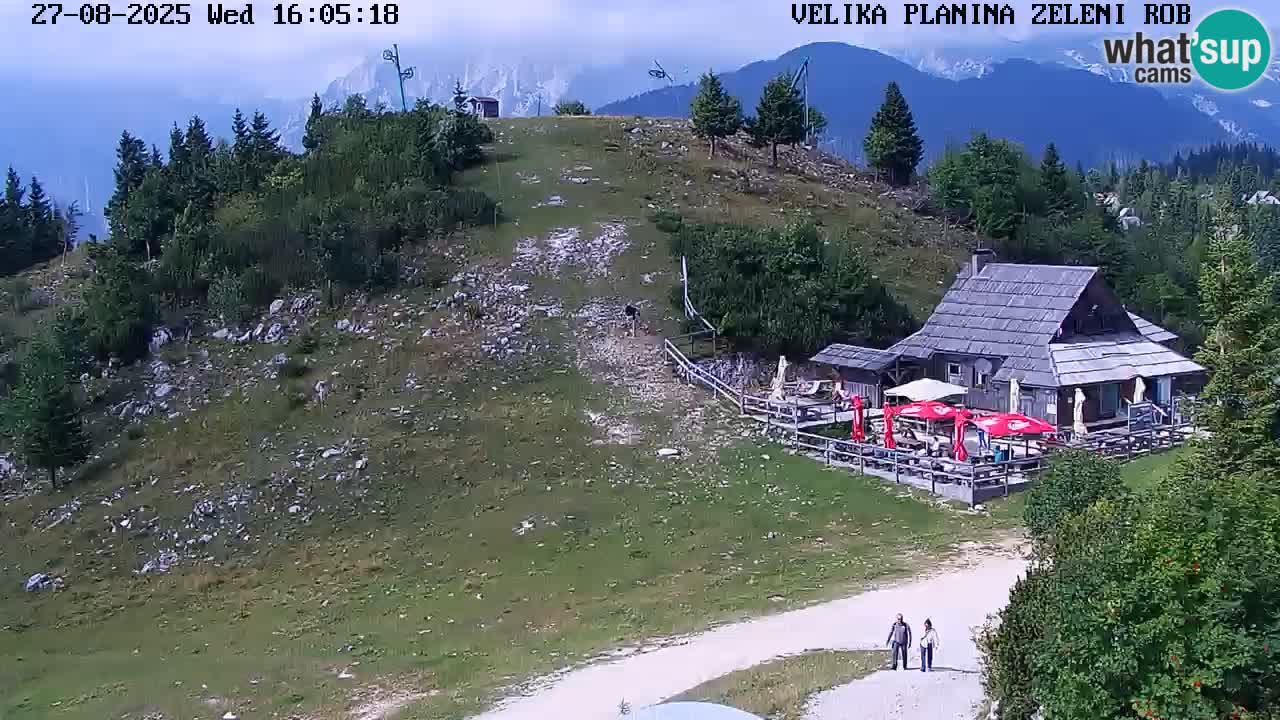 Zeleni Rob – Webcam live | Velika Planina