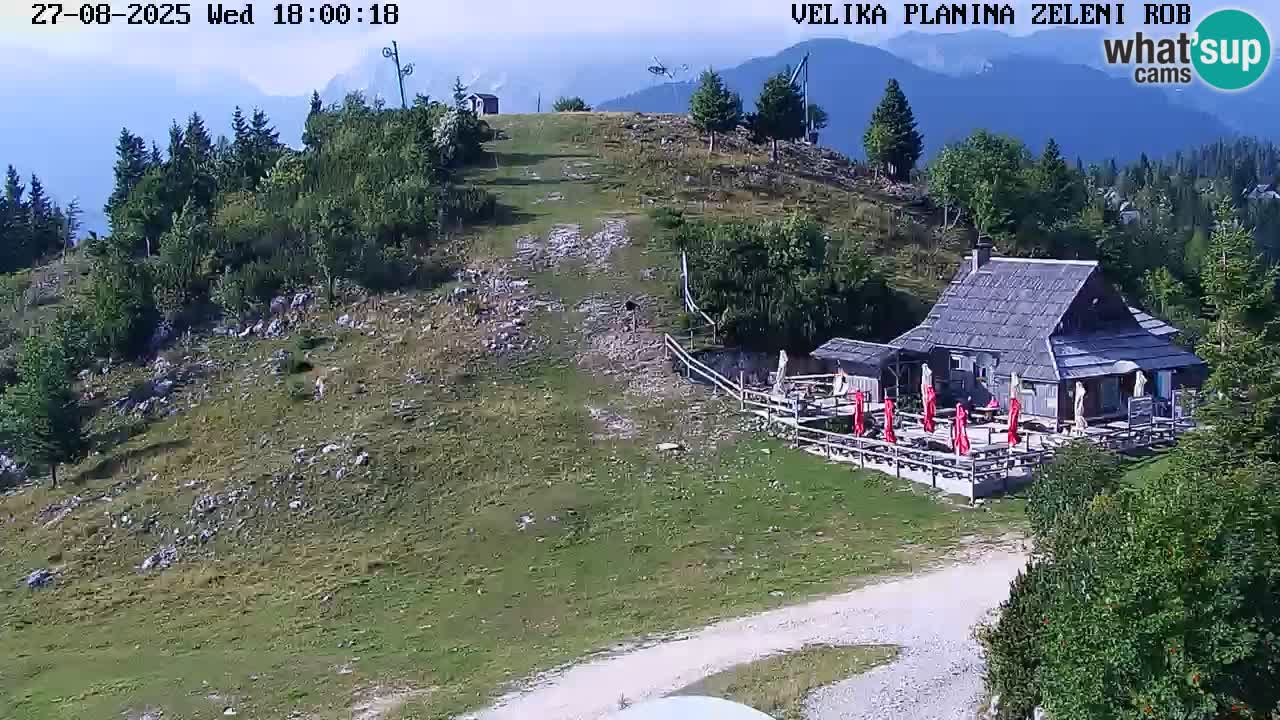 Zeleni Rob – Webcam live | Velika Planina