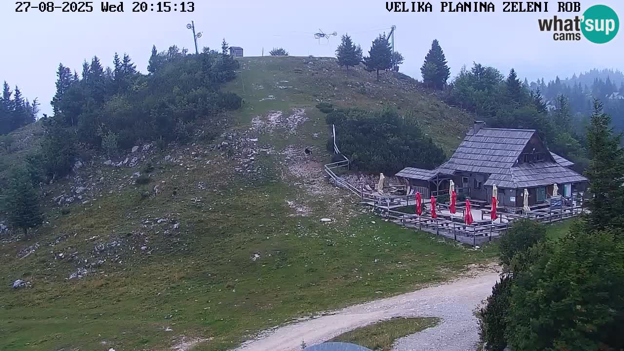Zeleni Rob – Webcam live | Velika Planina