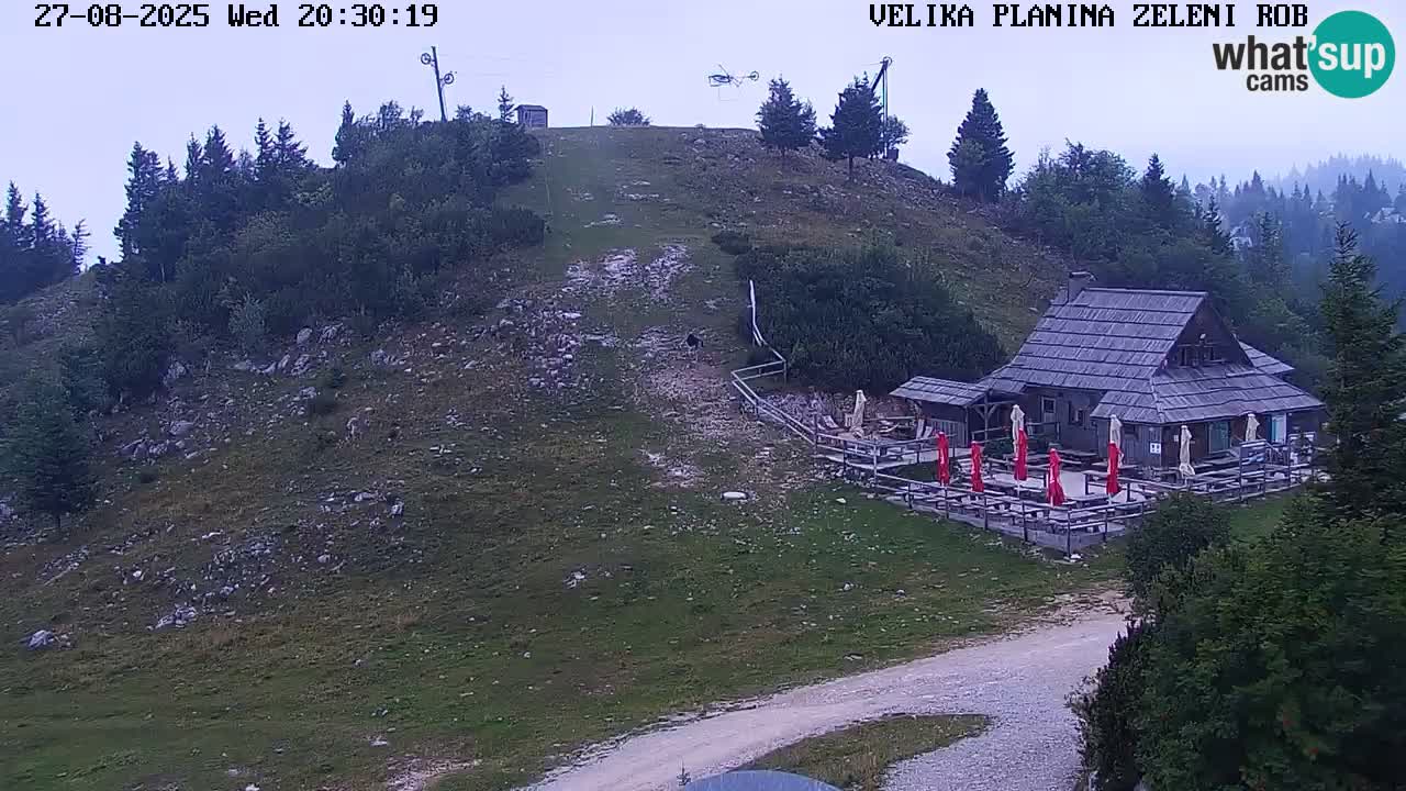 Zeleni Rob – Webcam live | Velika Planina