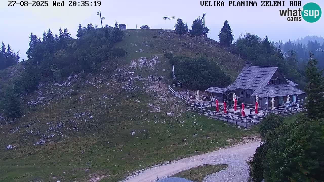 Zeleni Rob – Webcam live | Velika Planina