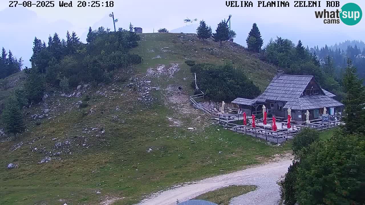 Zeleni Rob – Webcam live | Velika Planina