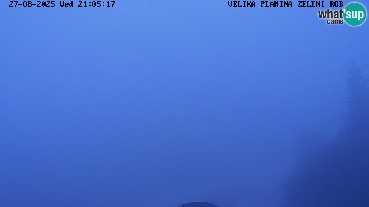 Zeleni Rob | Webcam live Velika Planina