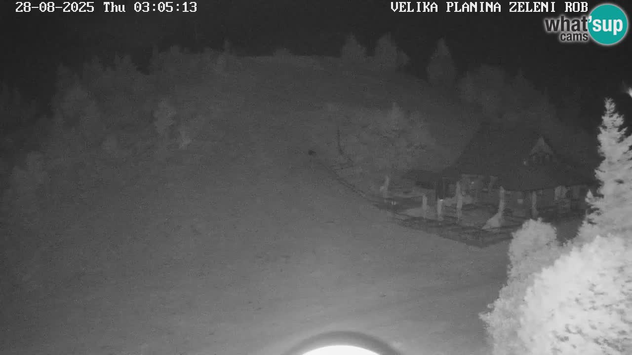 Zeleni Rob – Webcam live | Velika Planina
