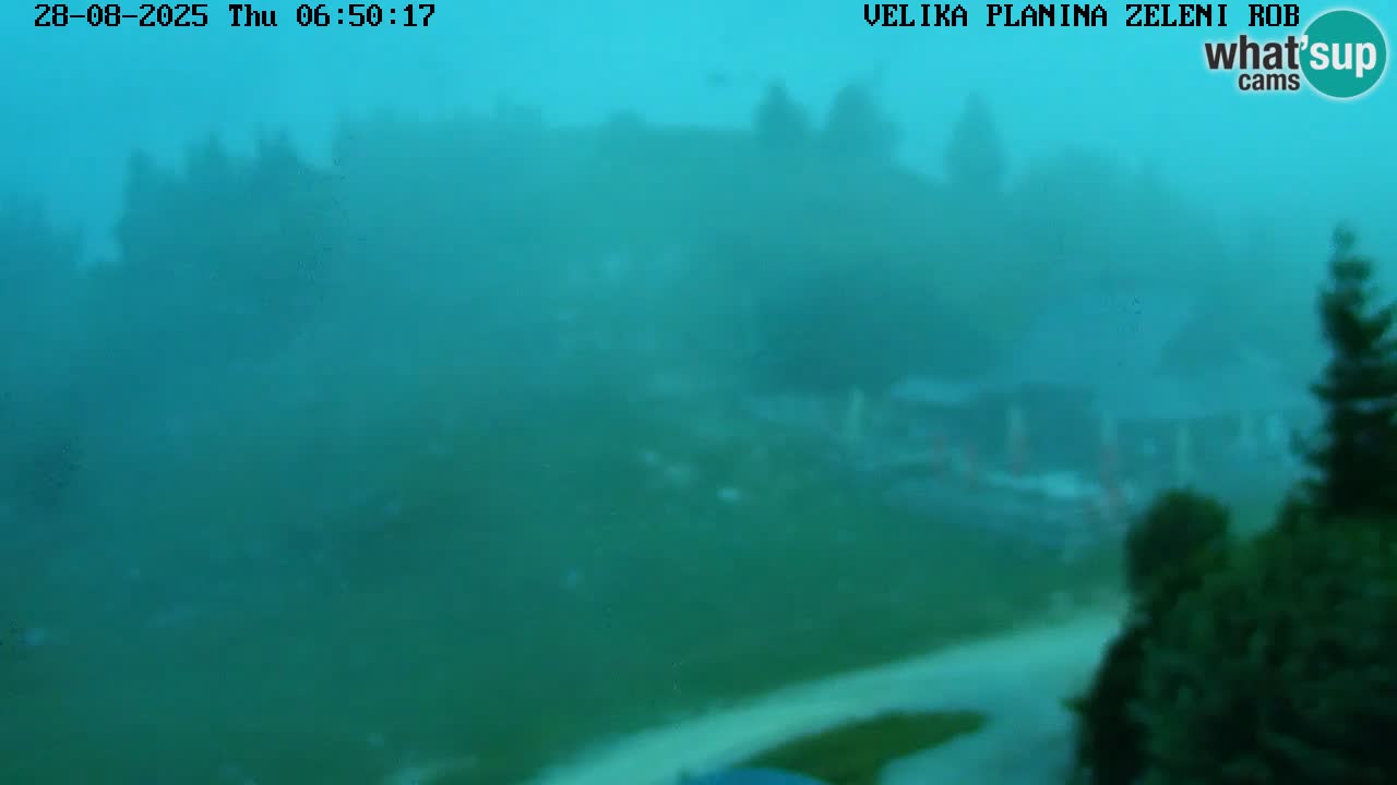 Zeleni Rob – Webcam live | Velika Planina
