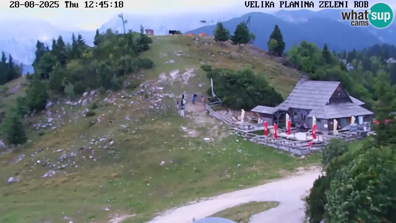 Zeleni Rob – Webcam live | Velika Planina