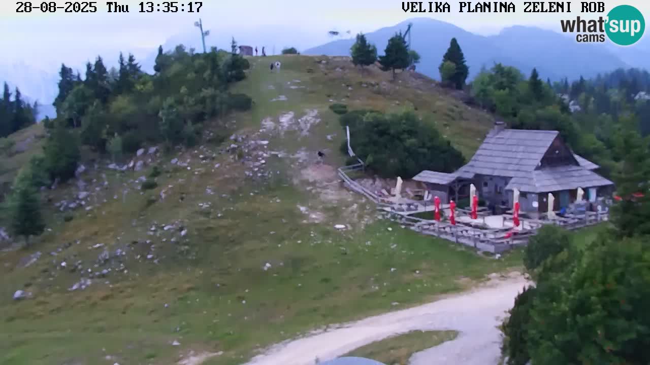 Zeleni Rob | Webcam live Velika Planina