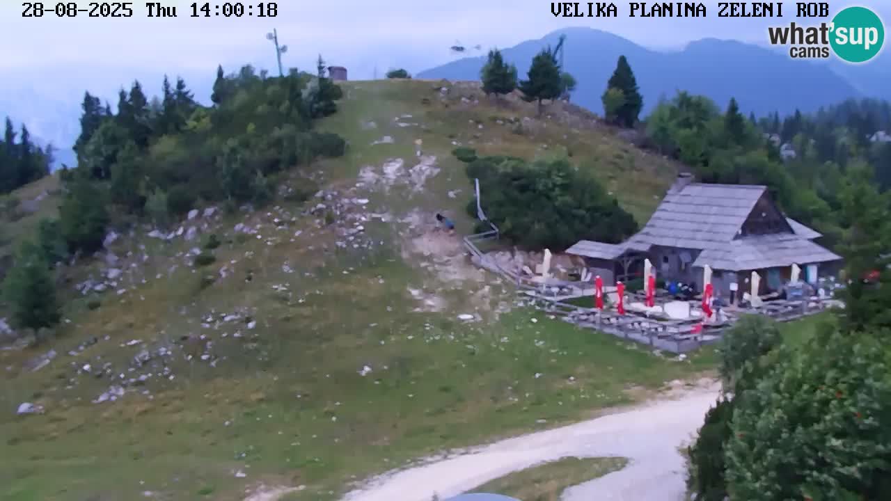 Zeleni Rob – Webcam live | Velika Planina