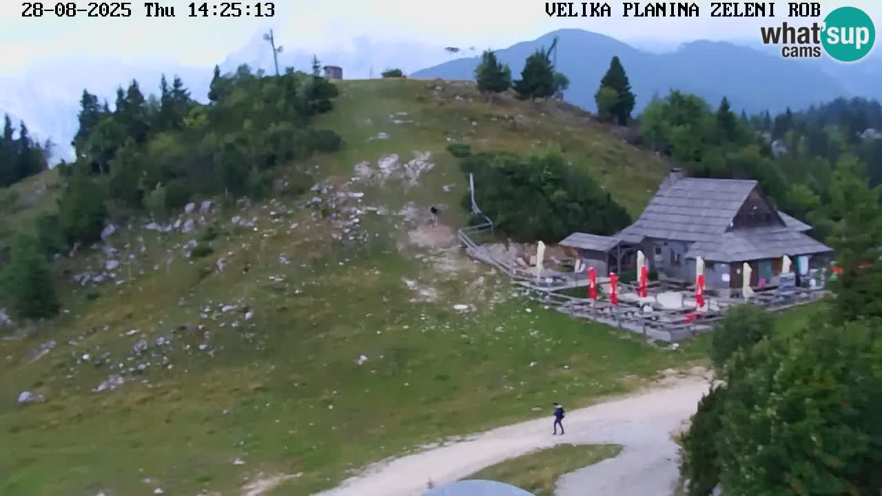 Zeleni Rob – Webcam live | Velika Planina