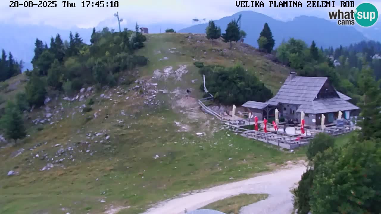 Zeleni Rob | Webcam live Velika Planina