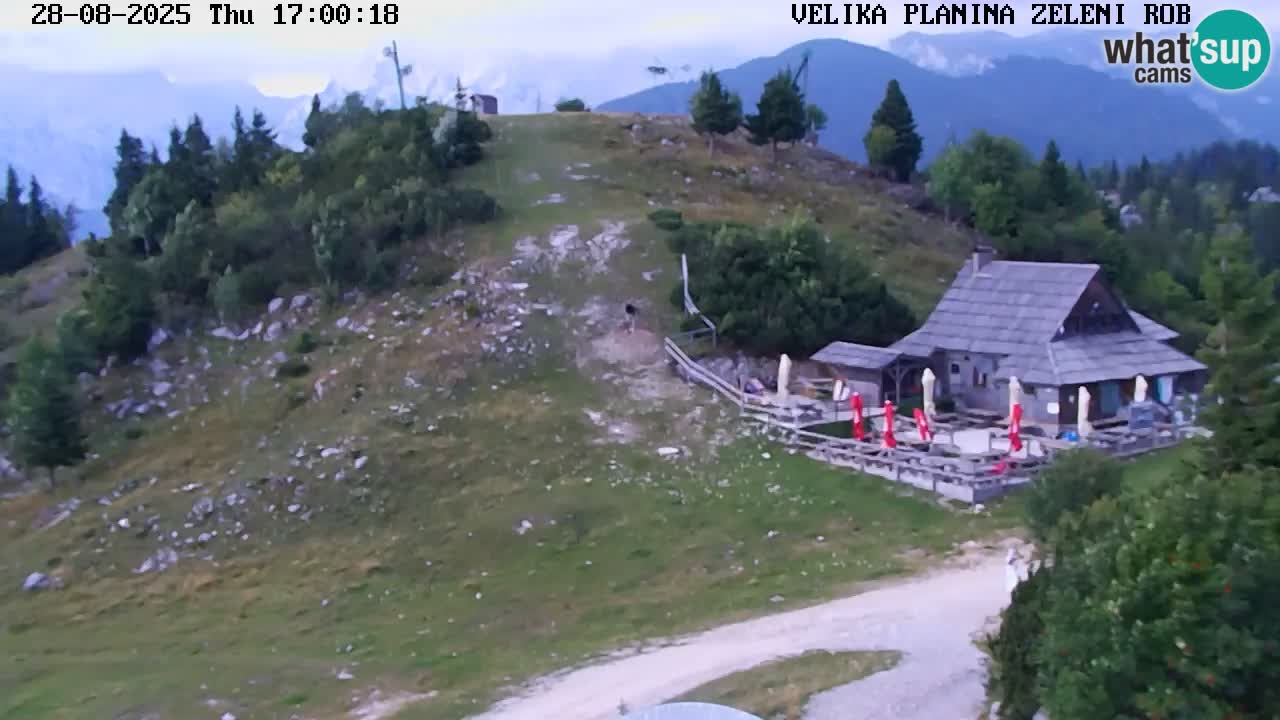 Zeleni Rob – Webcam live | Velika Planina