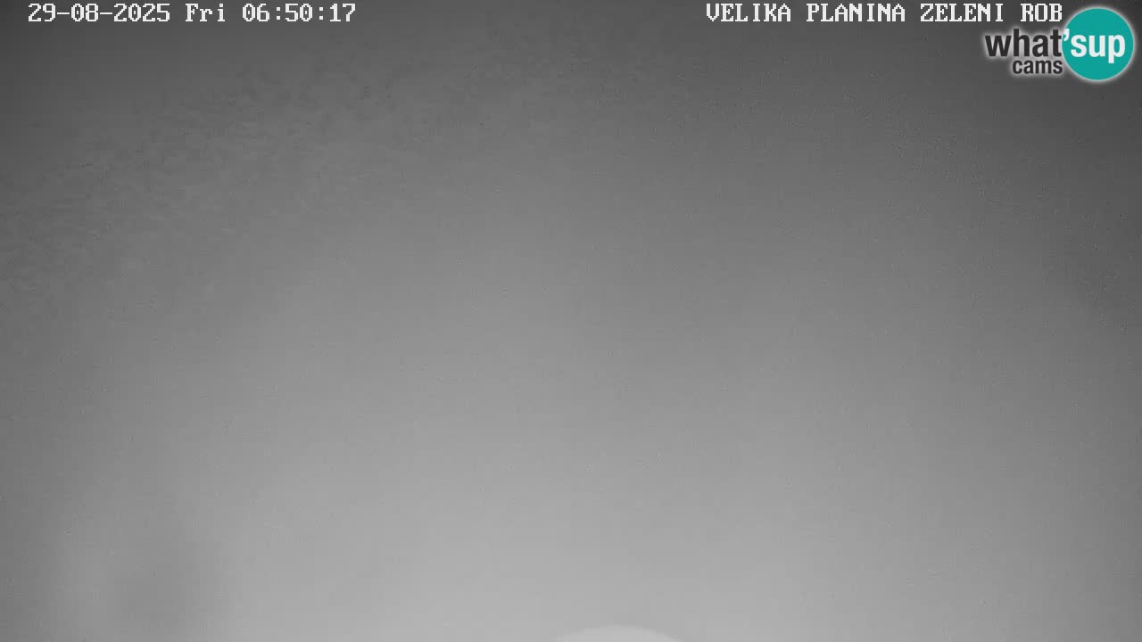 Zeleni Rob | Webcam en vivo Velika Planina