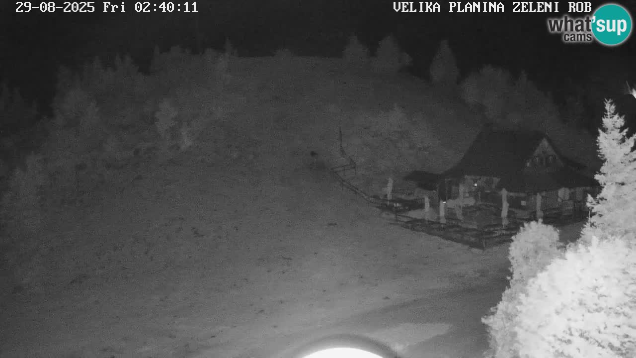Zeleni Rob – Webcam live | Velika Planina
