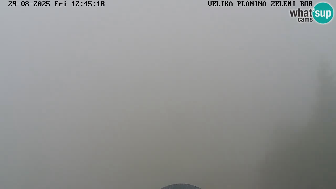 Zeleni Rob – Webcam live | Velika Planina