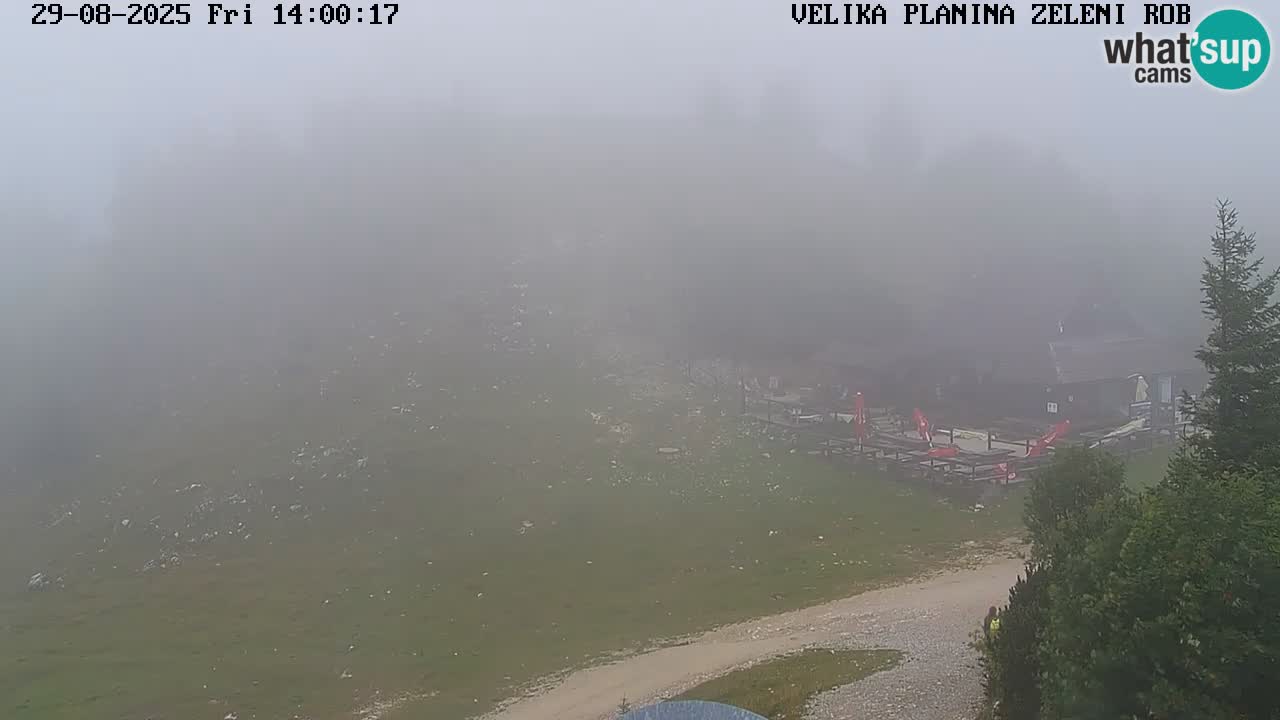 Zeleni Rob | Webcam live Velika Planina