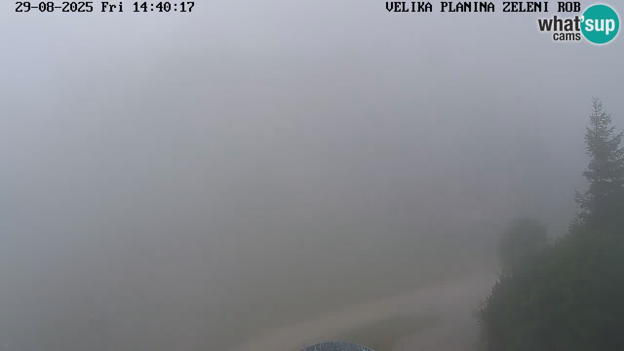 Zeleni Rob | Webcam live Velika Planina