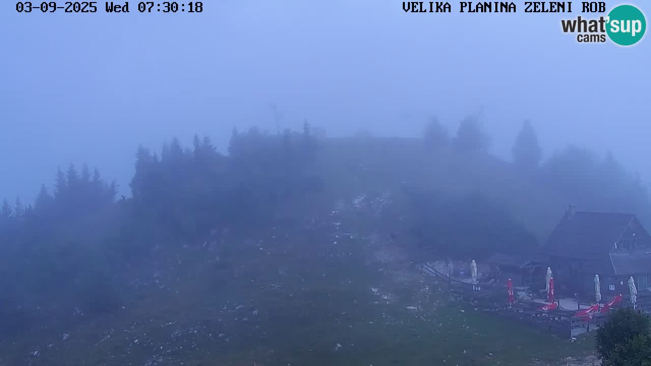 Zeleni Rob | Webcam live Velika Planina