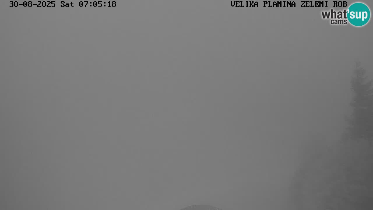 Zeleni Rob – Webcam live | Velika Planina