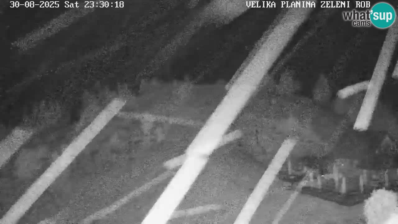 Zeleni Rob | Webcam en vivo Velika Planina