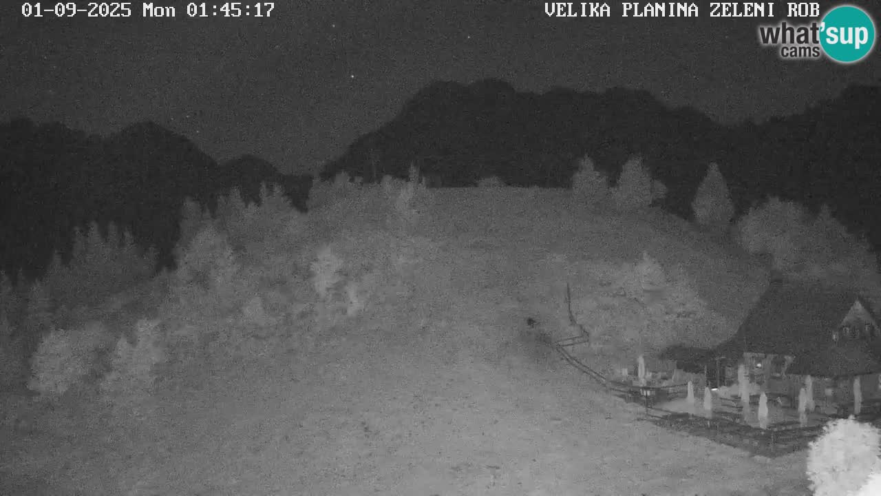 Zeleni Rob | Webcam live Velika Planina