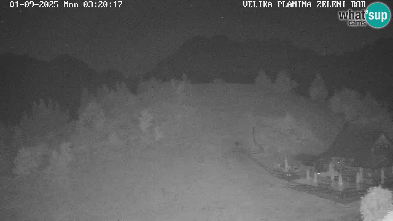 Zeleni Rob – Webcam live | Velika Planina