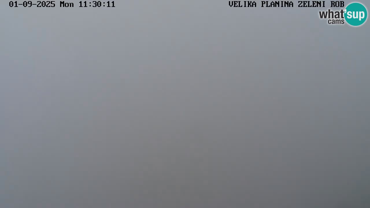 Zeleni Rob | Webcam live Velika Planina